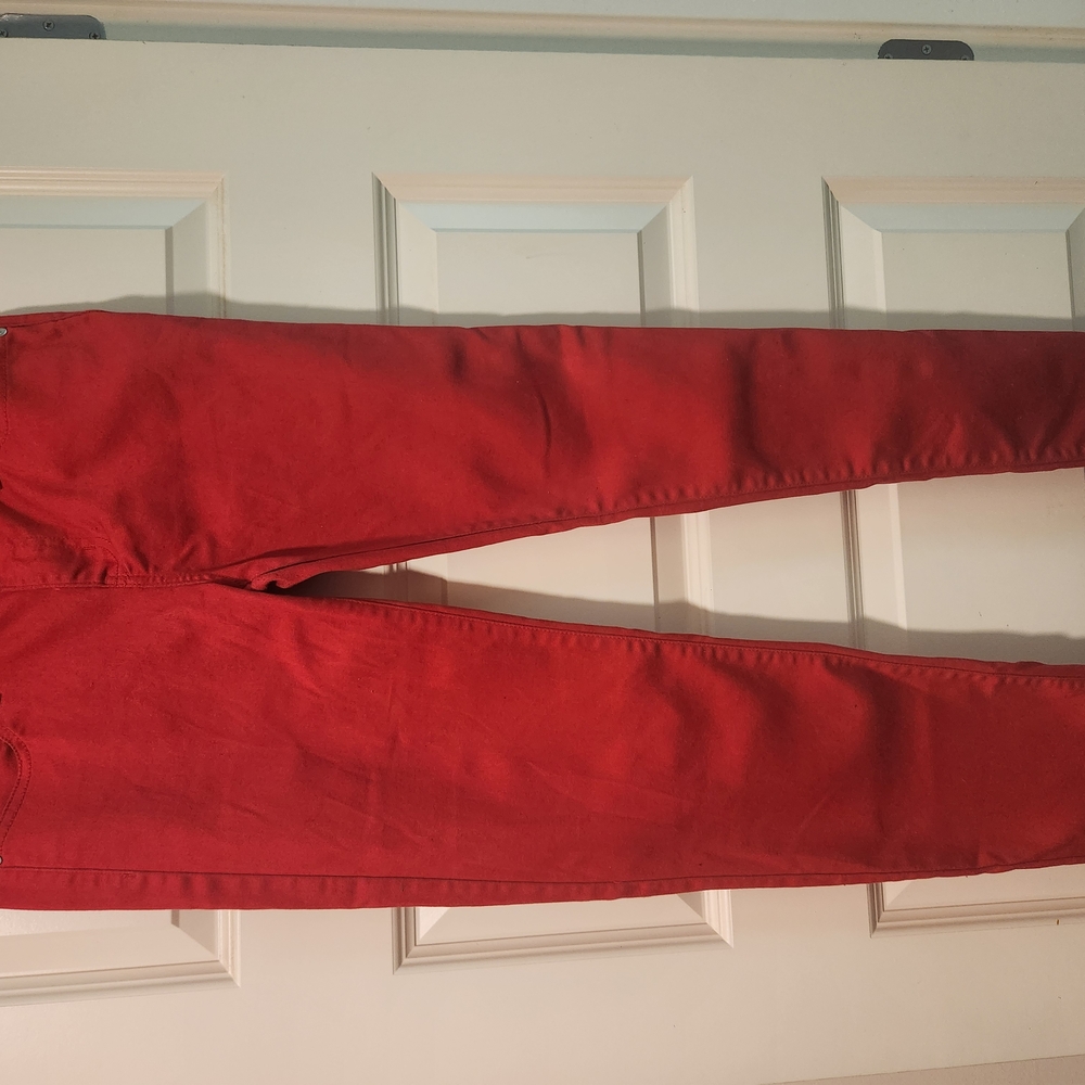 Celebrity Pink Red Skinny Jeans